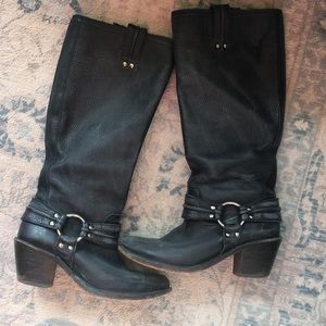 Frye Carmen Harness tall boots